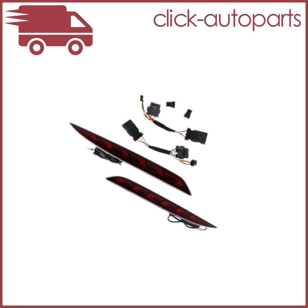 2 x NEW LED Rear Bumper Fog Lamps Brake Lights Fits for Tesla Model Y 2020 2021 2022