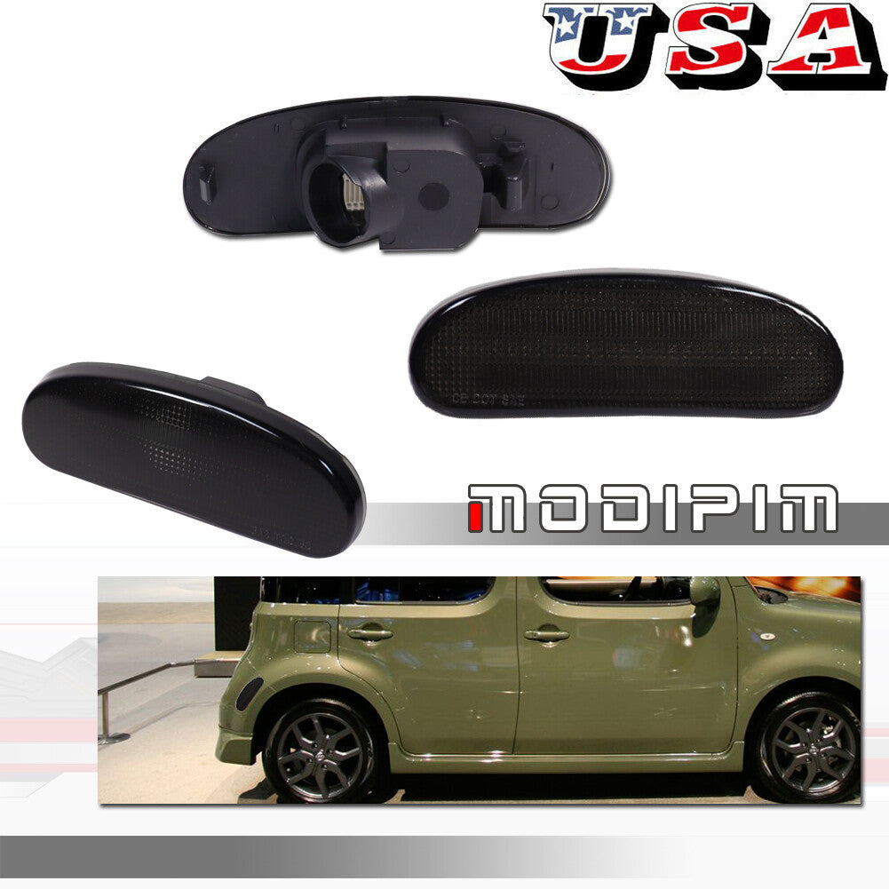 Smoked rear fender side marker light lens for 2009-2014 for NISSAN CUBE 26190-1FC0A
