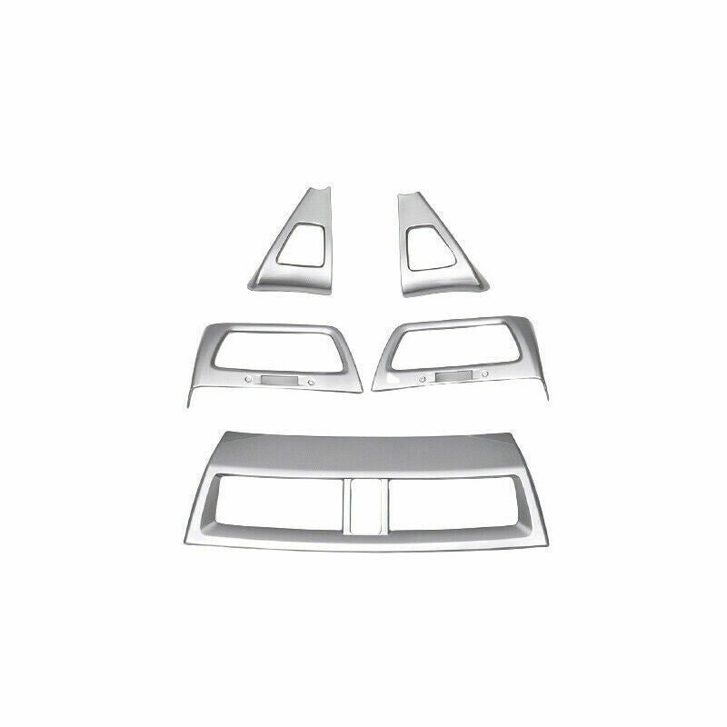 Middle Console Air Outlet Vent Trim for Honda Accord Crosstour 2008-2013 Silver