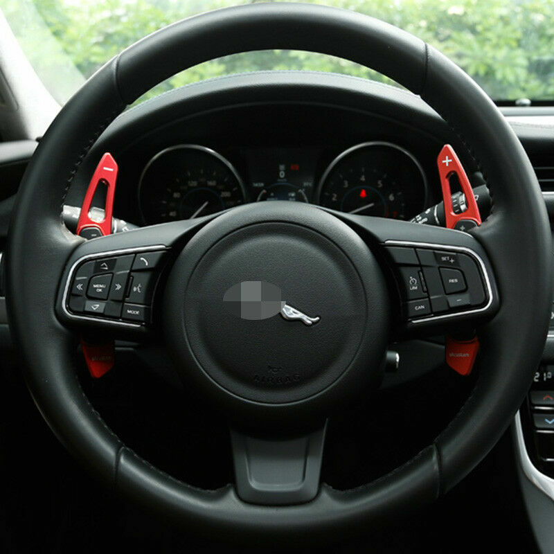 for Jaguar F-PACE 2016-20 Aluminum Steering Wheel Shift Paddle Shifter Extension
