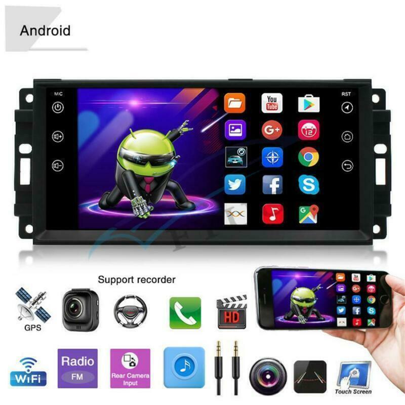 Car 7 GPS Navi 1+16G Stereo Radio WiFi DAB FM for Chrysler for Dodge for Jeep for Chevrolet