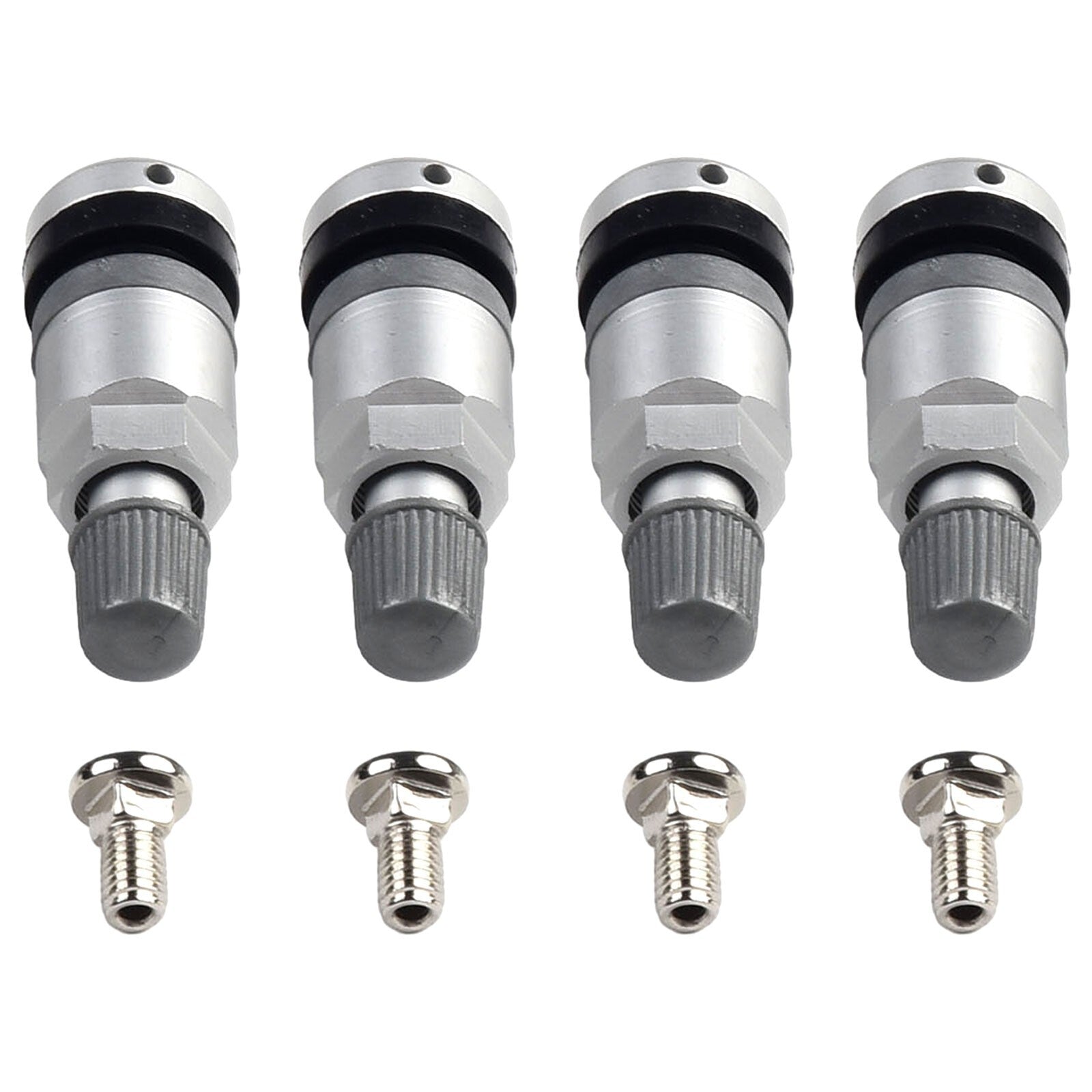 4pcs TPMS Tire Pressure Sensor Valve Stem Repair Kit Fit For 5 Series