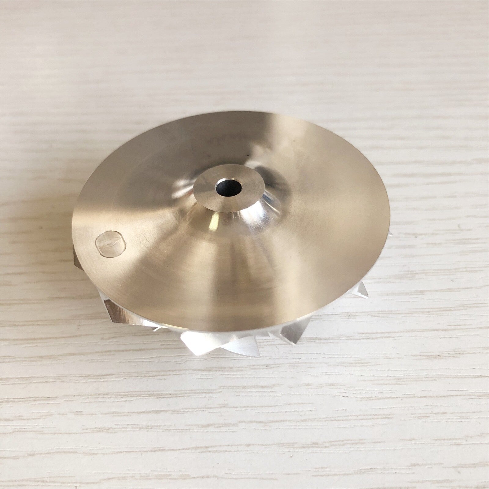 GT15-25 47.10/63.40 mm 6+6 Blade Performance Turbine Billet Compressor Wheel