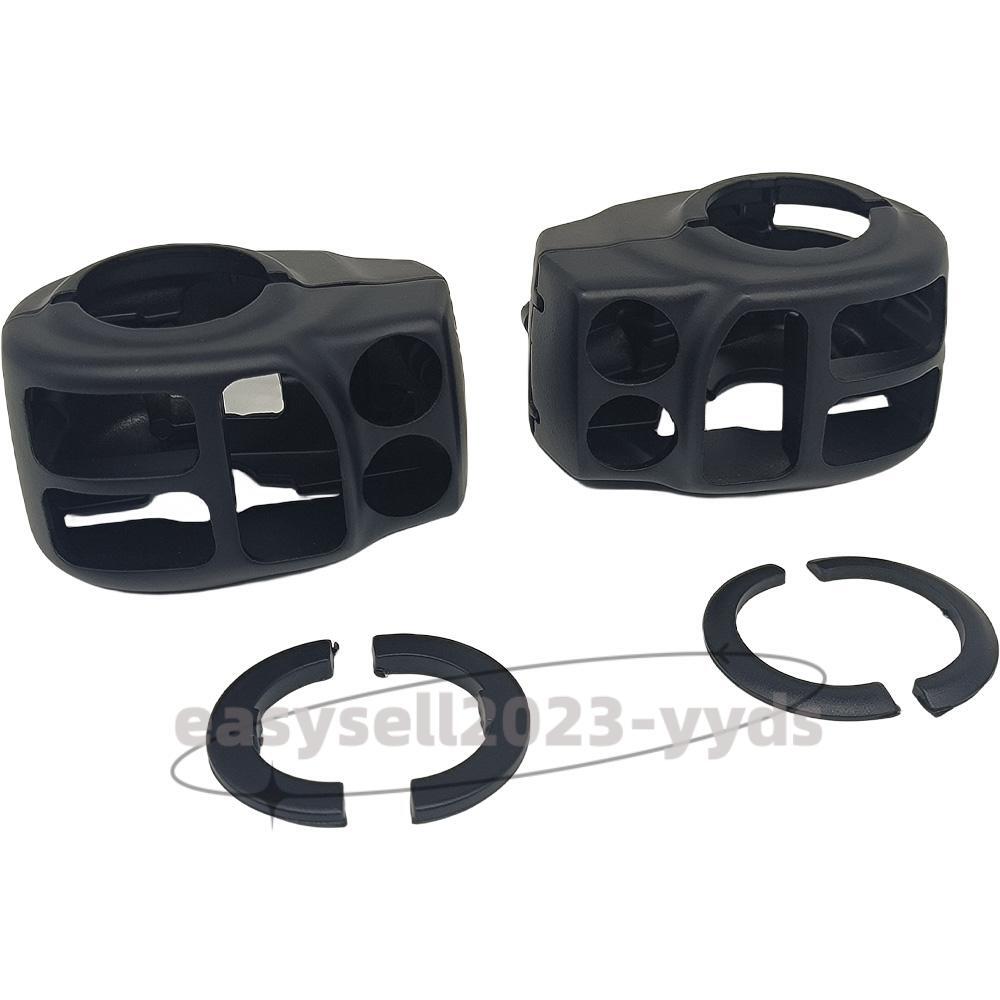 Black Switch Button Housing Cover Bar Hand Control for Harley Touring Trike 14+