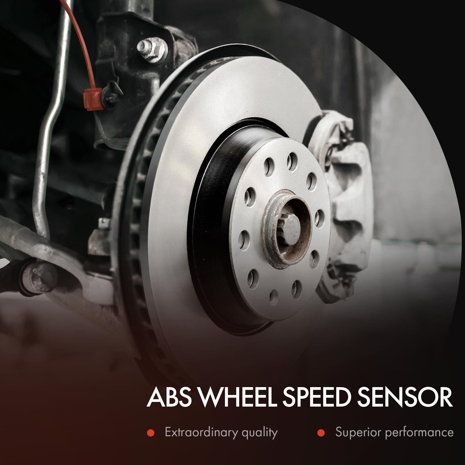 Four front and rear ABS wheel speed sensors are suitable for Nissan Versa Note L4 1.6L.