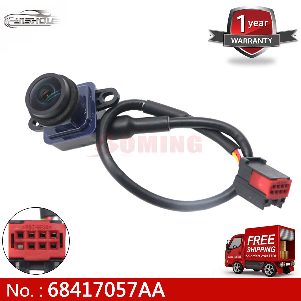 68417057AA Rearview camera for Ram Promaster 1500 2500 3500 (2018-2021) - new