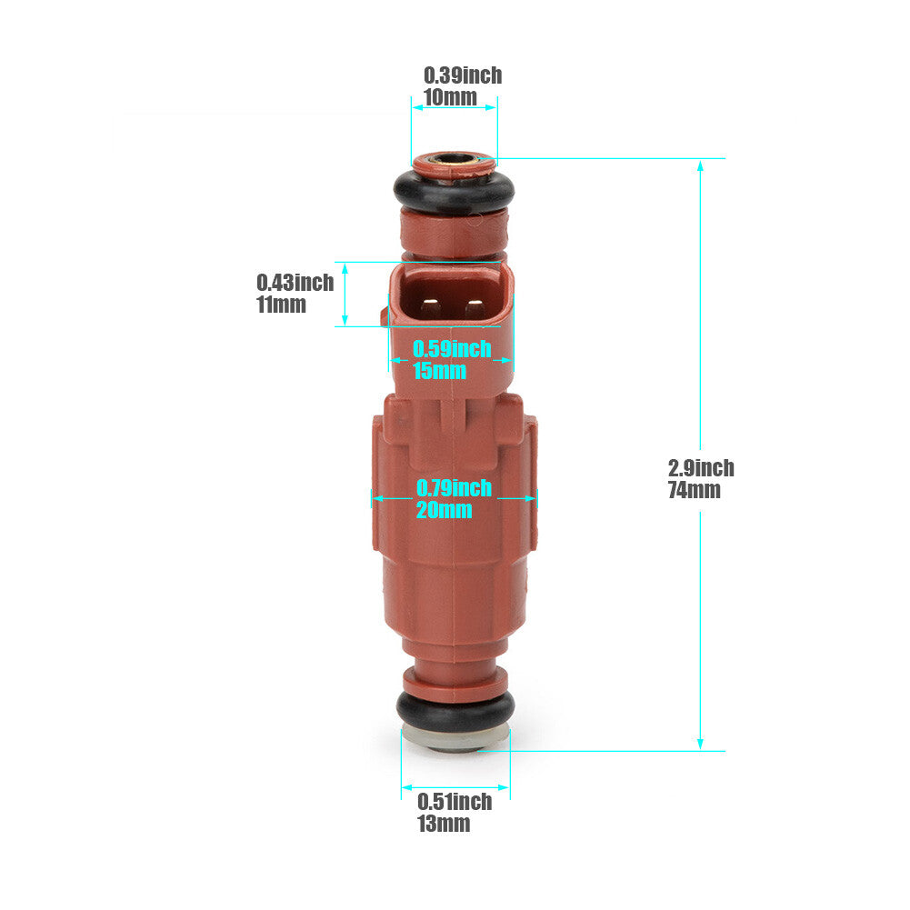 4x 35310-2E000 Fuel Injector New for KIA SOUL 2012-2013 for HYUNDAI for ELANTRA GT 2013