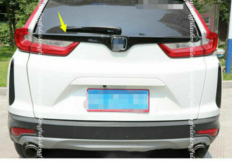 for Honda CR-V CRV 2017-2022 Black Rear Trunk Lid Upper Decor Strip Cover Trim