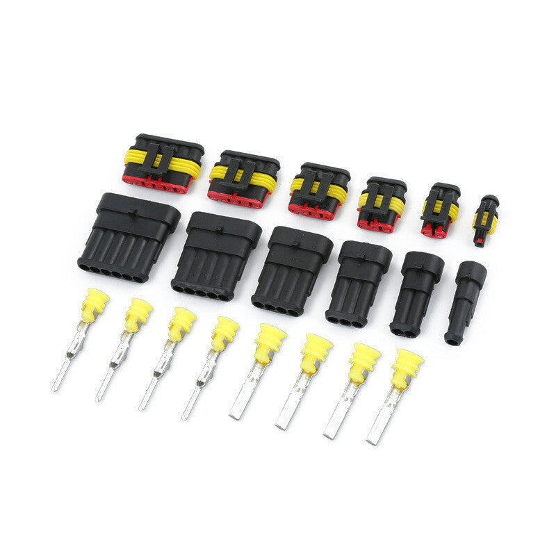 Car 1/2/3/4/5/6 Super Seal Waterproof Electrical Wire Connector Plug Connector