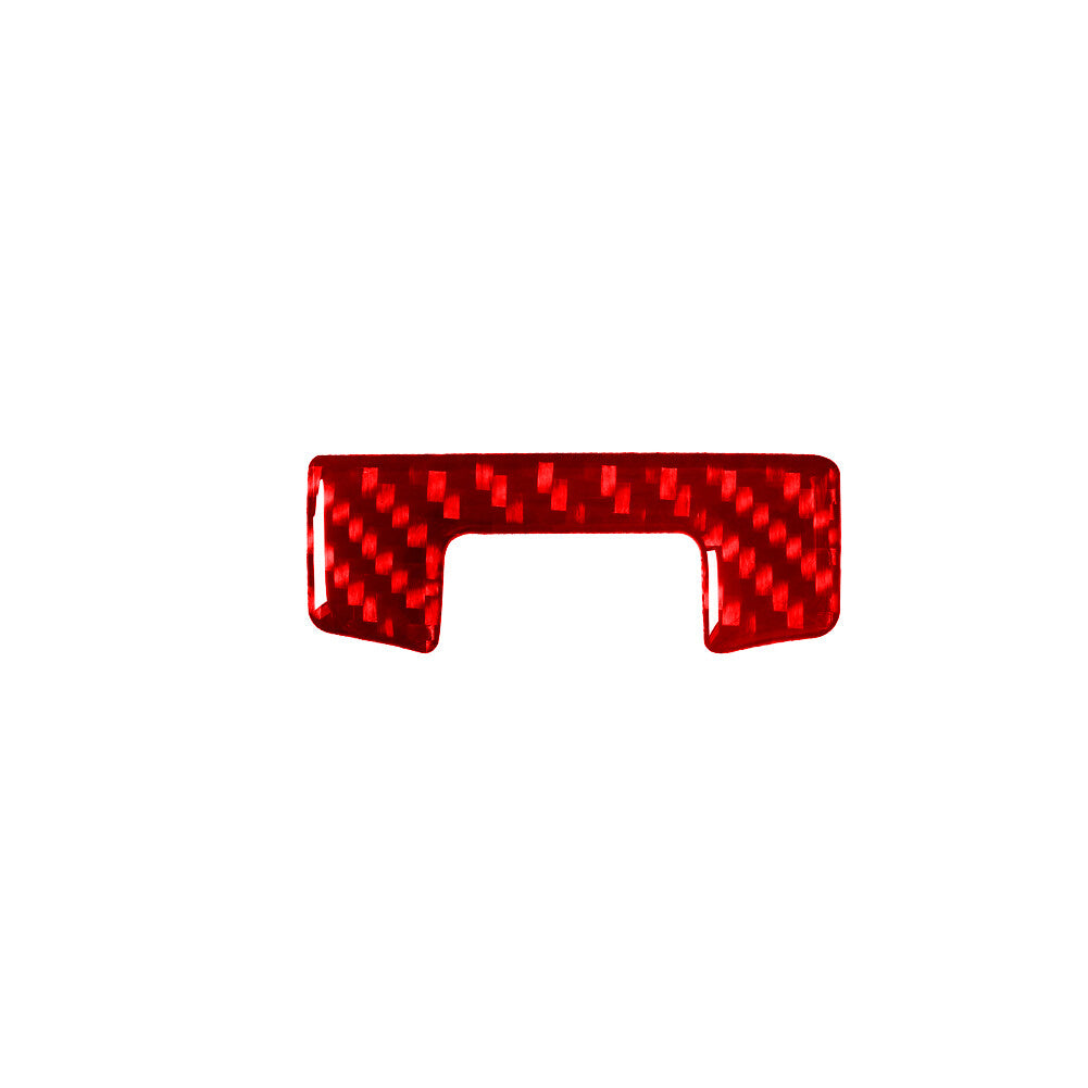 Red Carbon Fiber Parking Button Trim For Land for Range Rover Sport 2014-2017