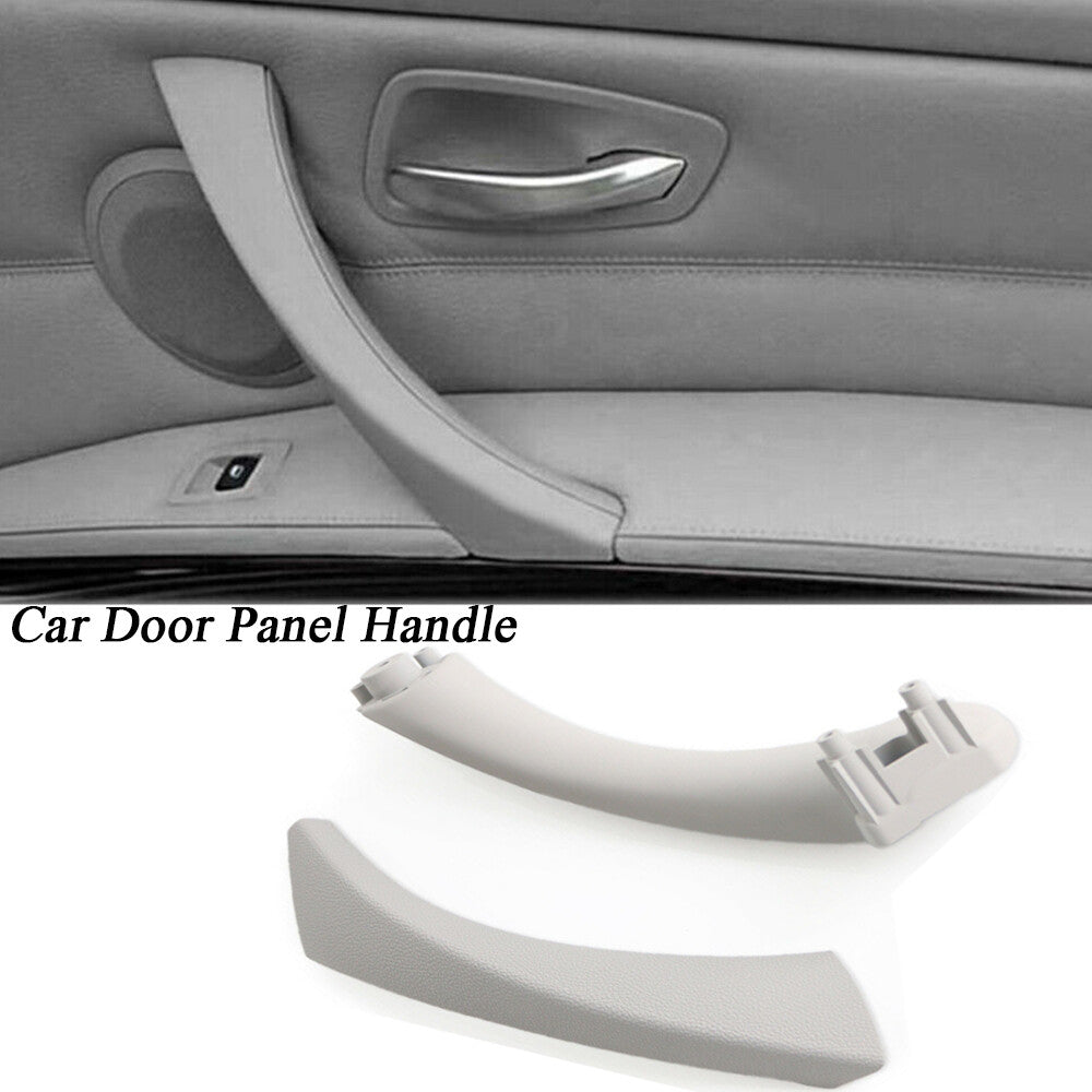 Gray pull tab cover for the inner and outer door panels on the left side of the for BMW E90 328i