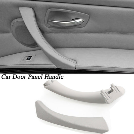 Gray pull tab cover for the inner and outer door panels on the left side of the for BMW E90 328i