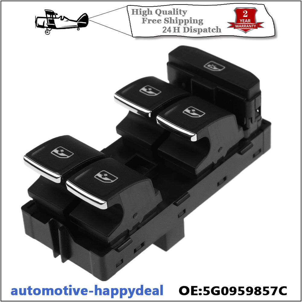 Window Master Switch 5G0959857B for VW for Golf MK7 for Passat B8 for Seat Leon 2013-2018 UK