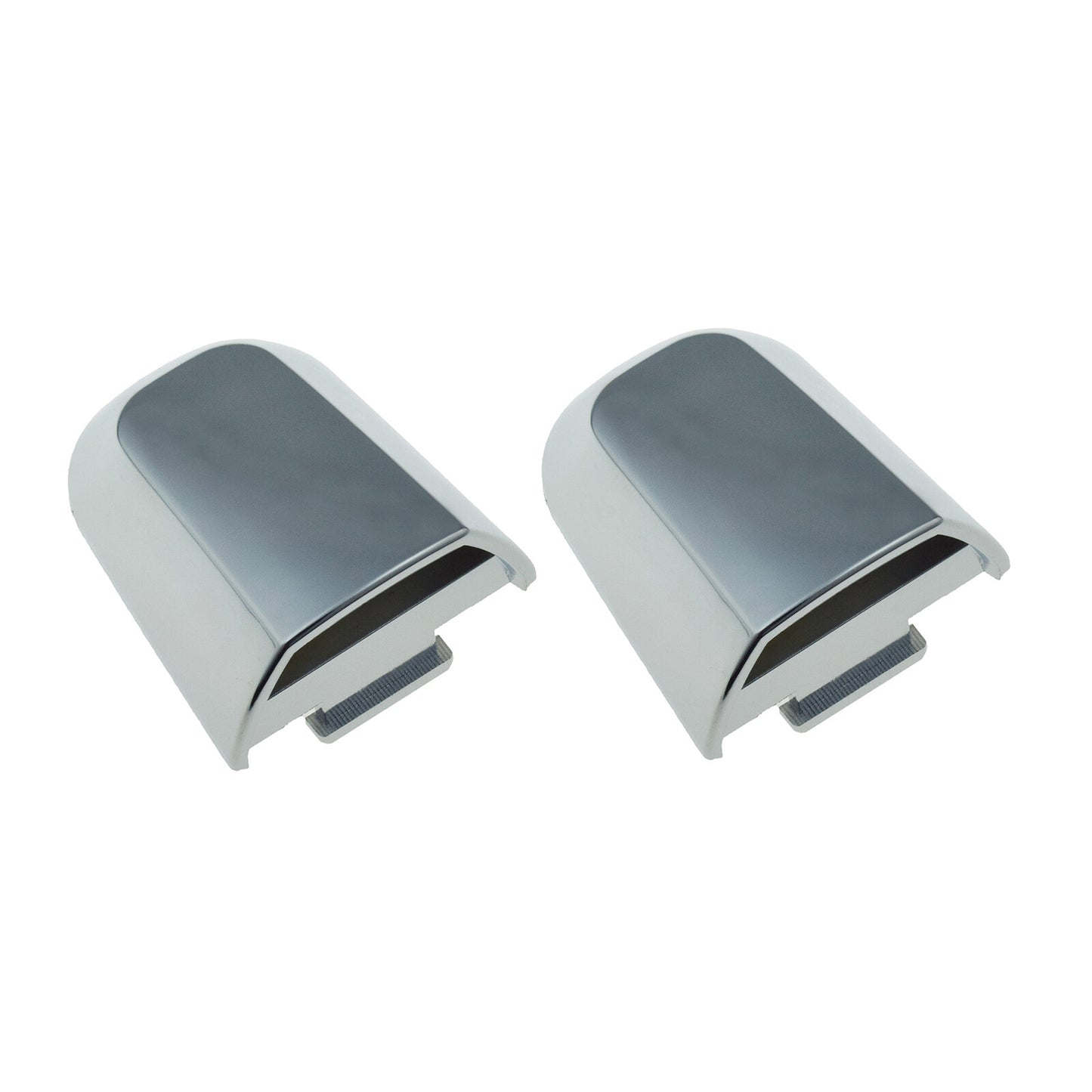 The chrome-plated rear left and right exterior door handle covers are suitable for Mitsubishi Montero L200