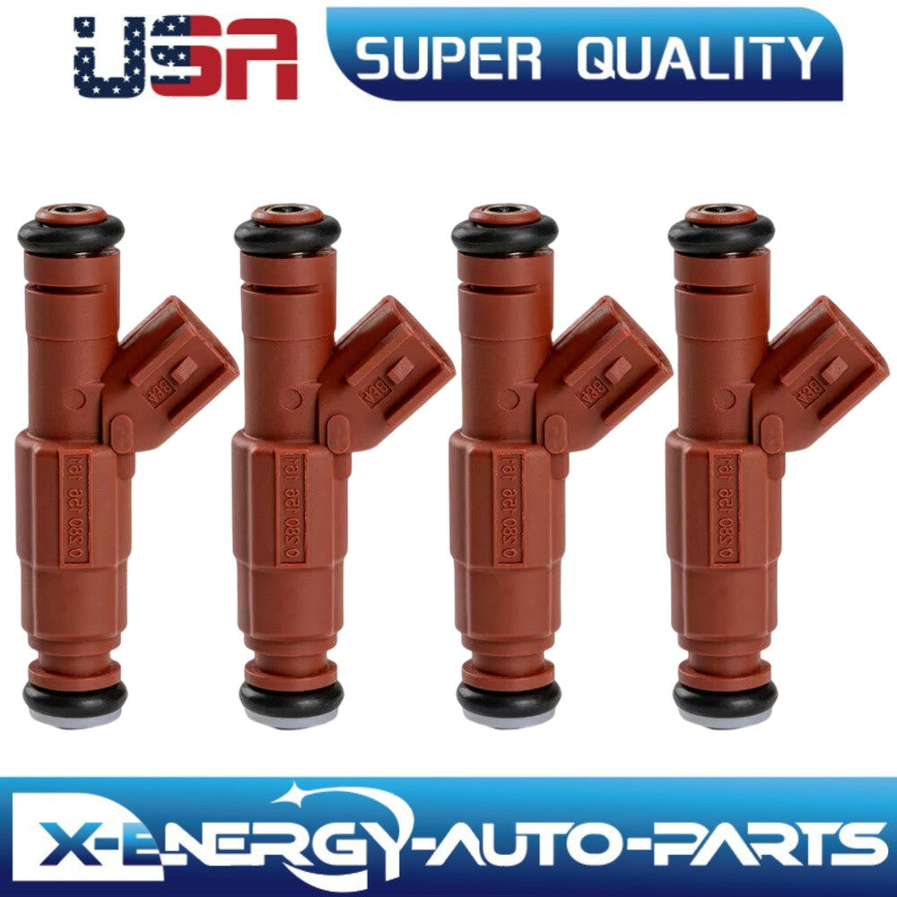6x 12 Hole 24LB Fuel Injectors 99-04 for Jeep for Wrangler for Dodge 4.0L EV6 0280156161