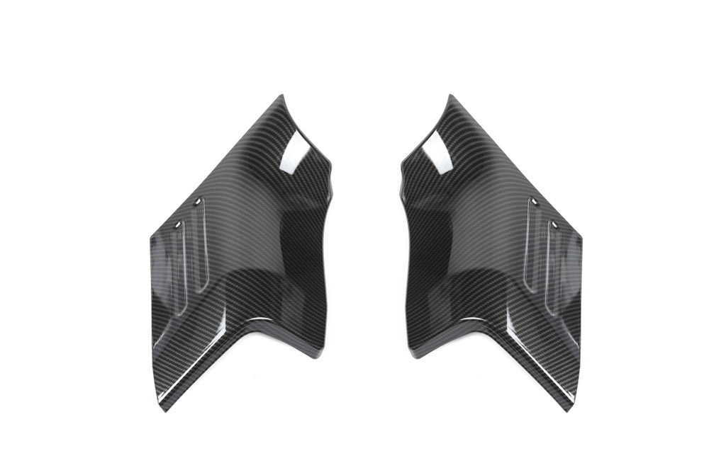 Carbon Fiber ABS Front Hood Angle Wrap Protector Trim for Suzuki for Jimny 2019-2022