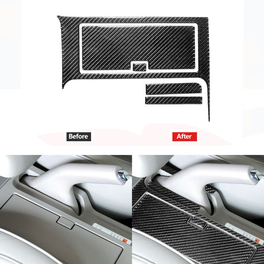5Pcs Carbon Fiber Storage Box Panel Cover Trim for Suzuki Grand Vitara 2006-2013