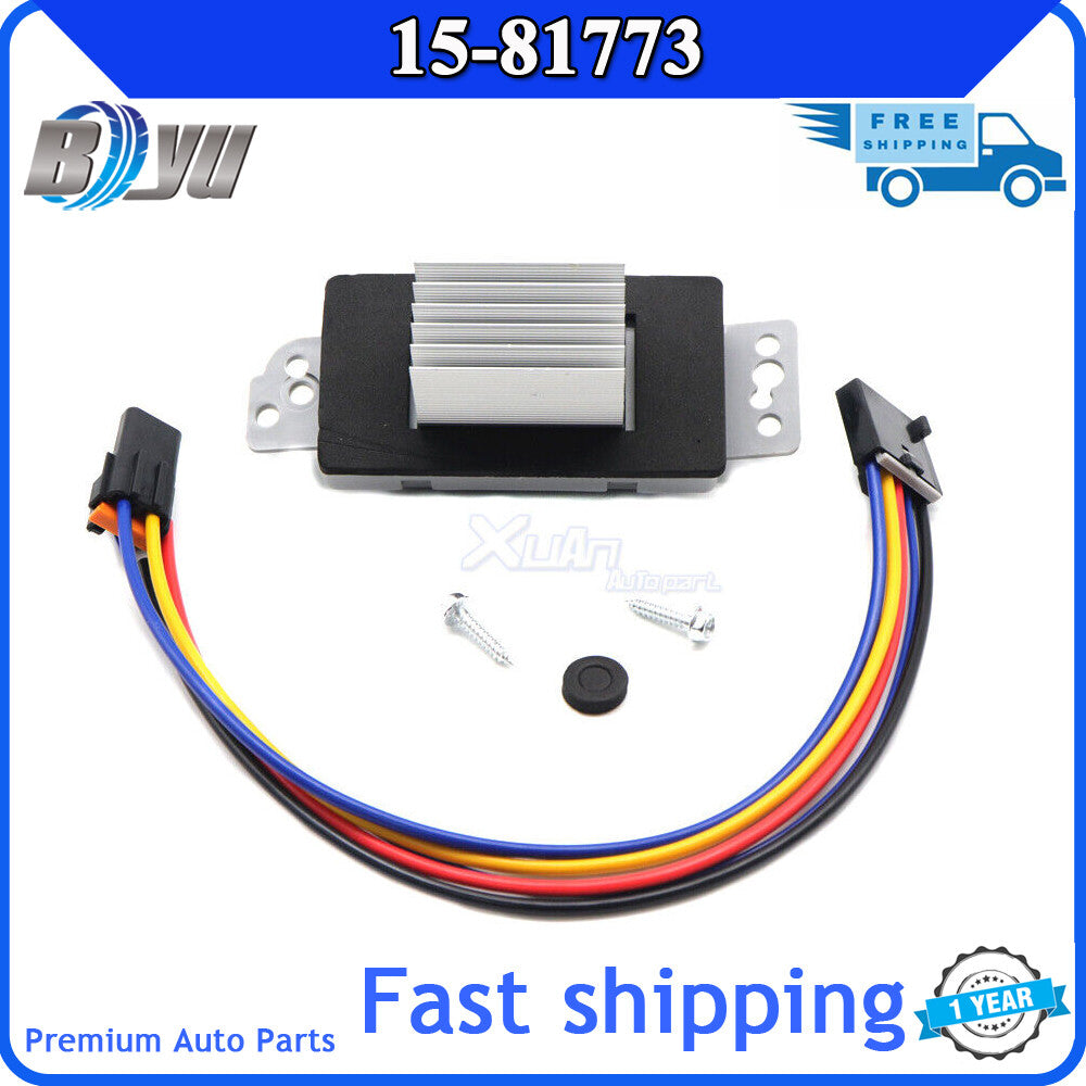 15-81773 for Chevrolet Tahoe Trailblazer A/C Heater Blower Motor Resistor Module