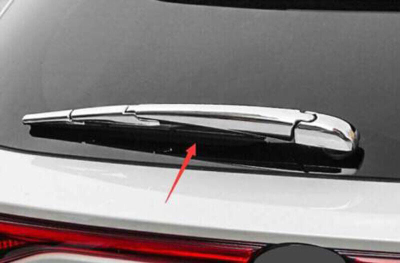 Chrome Rear Window Rain Wiper Cover Trims Decor ABS for Toyota Venza 2021-2023