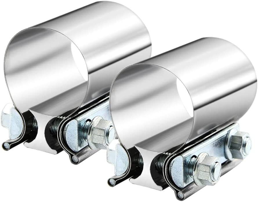 5Exhaust Band Clamp Joint Exhaust Pipe Muffler Clamp 5inLap Joint Exhaust Clamp