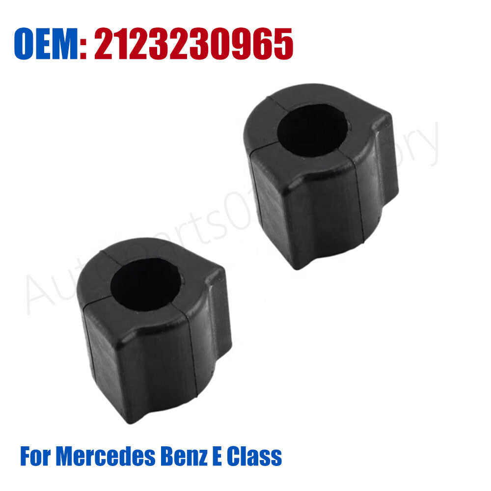 2Pcs Front Suspension Stabilizer Anti Sway Bar for Mercedes E Class W212 Bushing