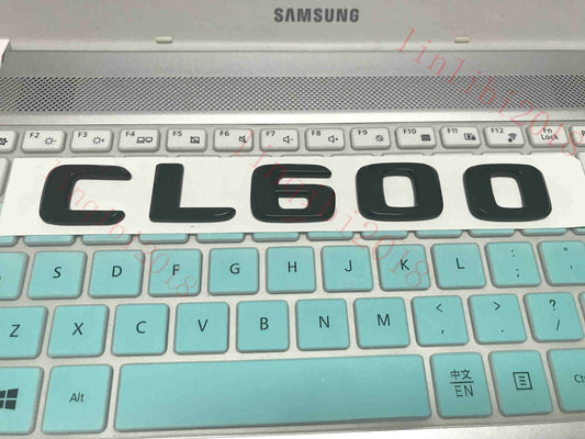 Gloss Black 3D CL600 Letters Trunk Badge Emblem for AMG CL600