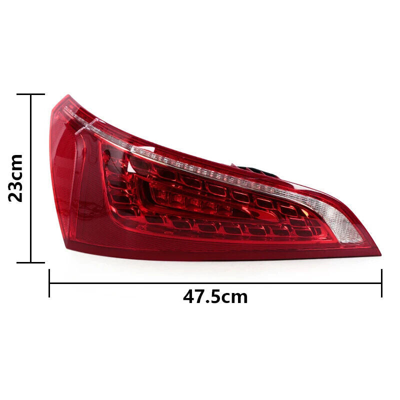 Left for Audi Q5 2010-2012 Car LED Rear Tail Light Turn Signal Light Stop Brake