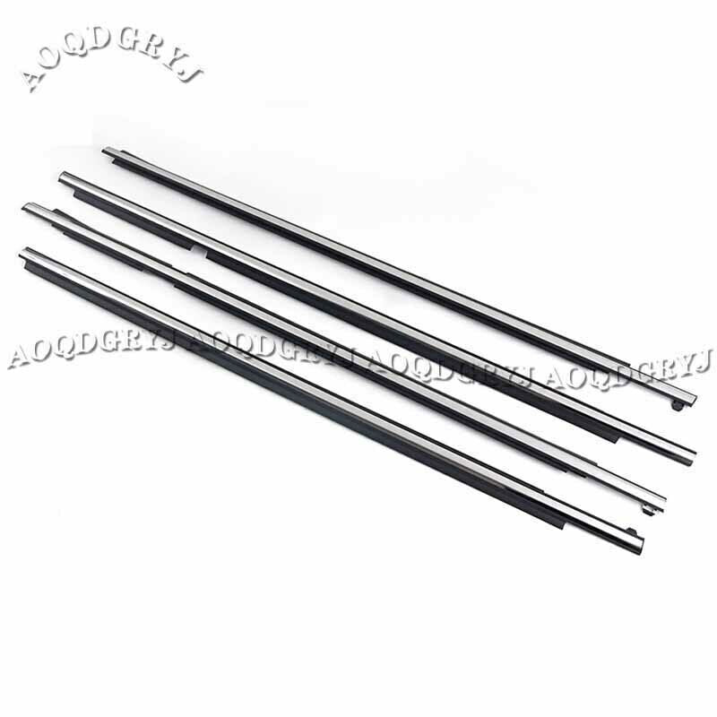 for Lexus LX570 2008-2021 Factory style Chrome Front Rear Door Belt Moulding kit