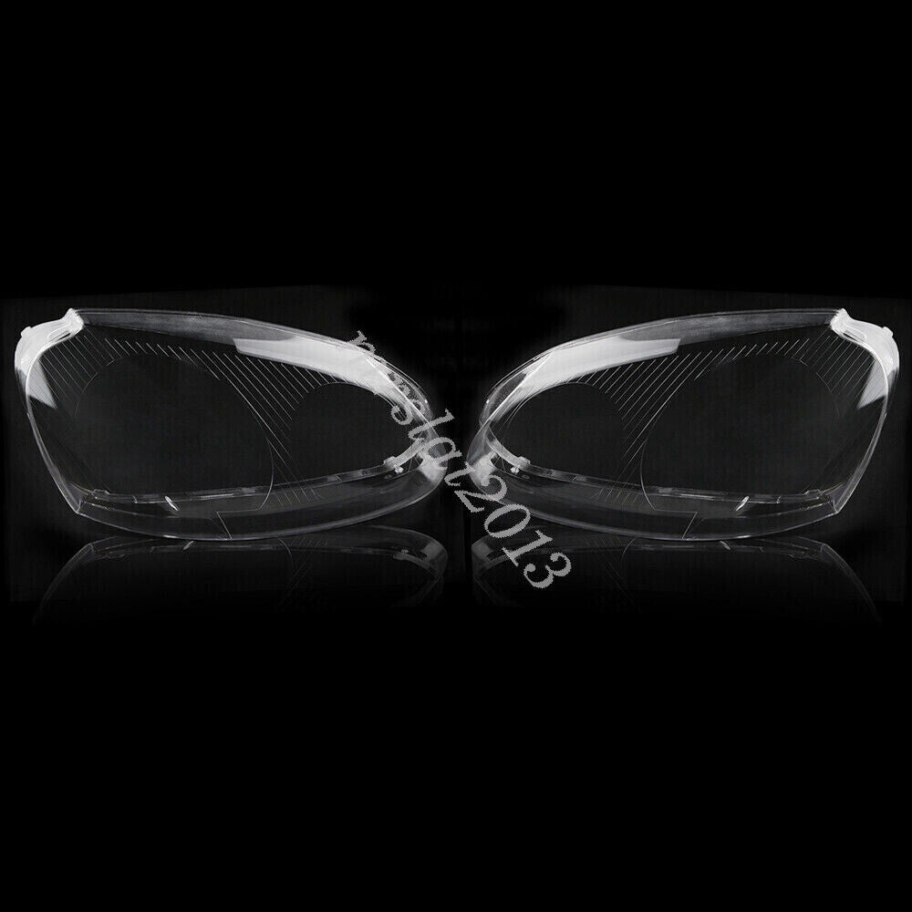 Pair Front Headlight Lens Cover for VW for Golf MK5 R32 GTI / Rabbit for Jetta 2006-2009