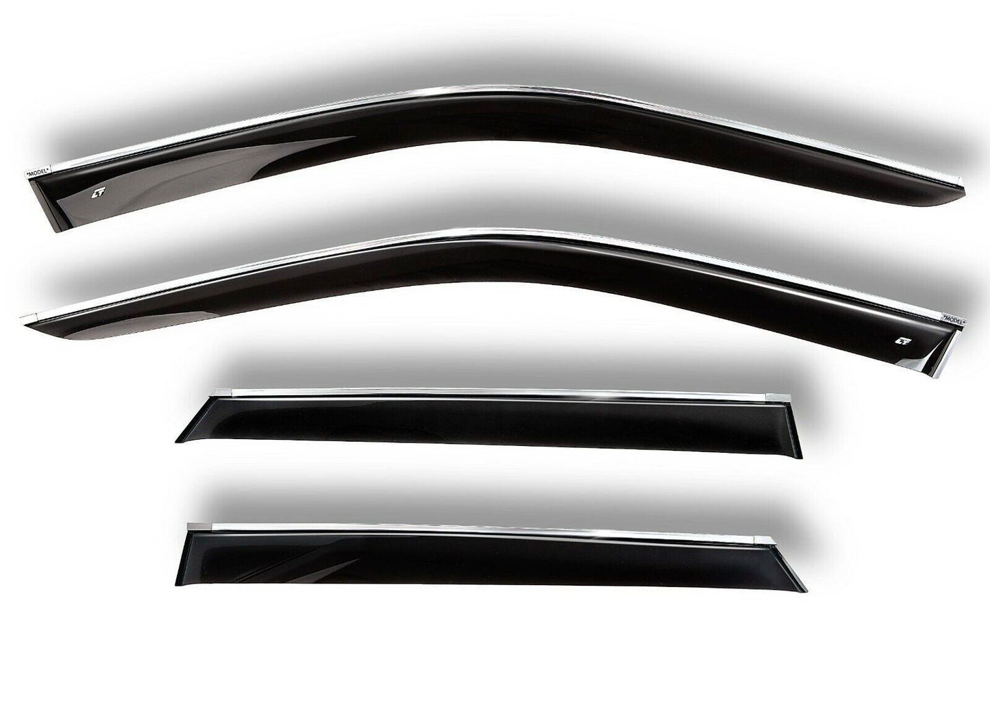 for Acura for RDX 2013-2018 Side Window Wind Visors Sun Rain Guard Vent Deflectors