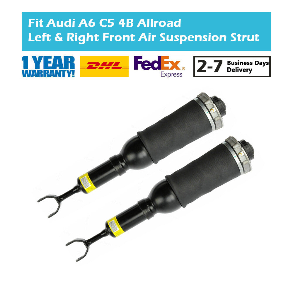 2PCS Front Air Suspension Strut for Audi A6 C5 Allroad Quattro 1999-06 4Z7616051