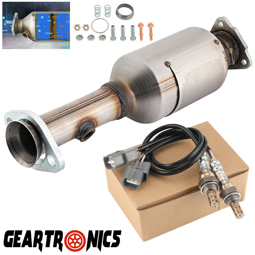 Catalytic Converter w/ Oxygen Sensors for Honda CR-V CRV 1997-01 2.0L Direct-Fi!