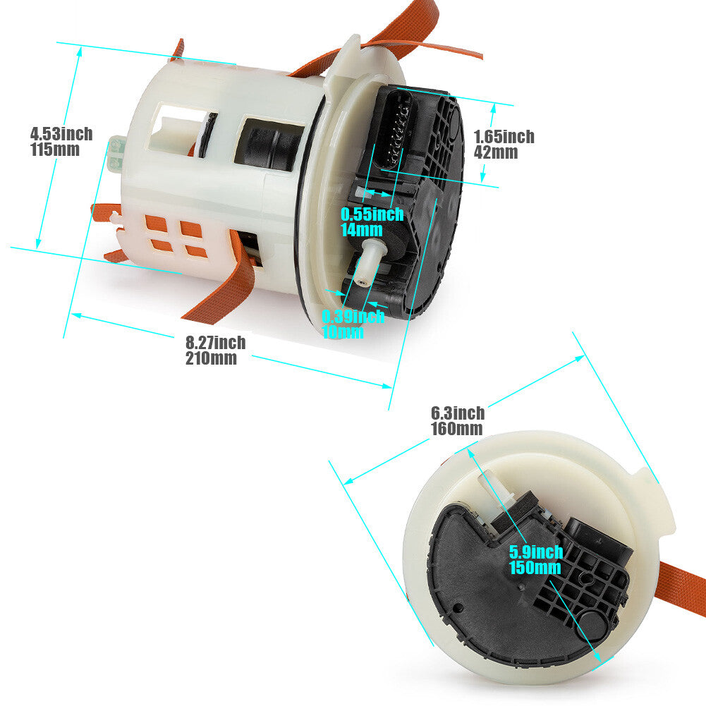 Brand new exhaust fluid pump (DEF) for Ram 2500/3500 6.7L diesel engines (model 2013-18, model 68085908AH).