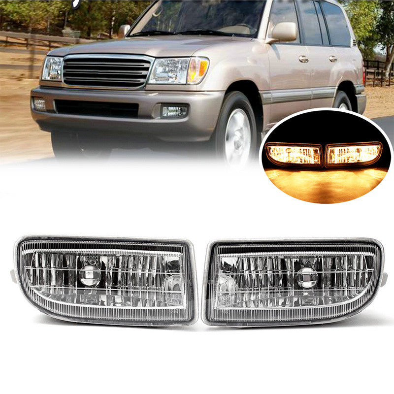 Pair Front Bumper Fog Light Driving Lamp for Toyota for Land Cruiser 1998-2007