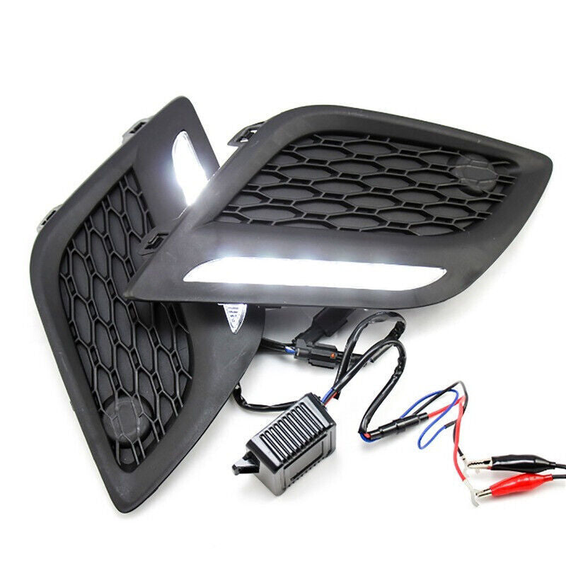 Left Right for Volvo XC60 2011-2013 LED DRL Daytime Light Fog Lamp