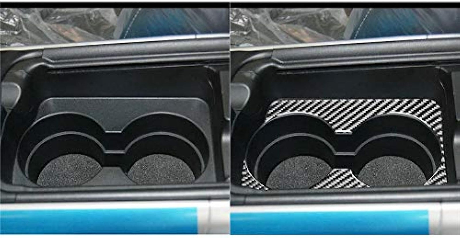 Carbon fiber center console interior trim cover suitable for Mazda RX8 2004 - 2008
