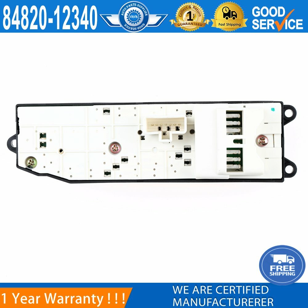 Power Window Master Control Switch for 1998-2000 for Toyota for Land Cruiser 4.7L V8