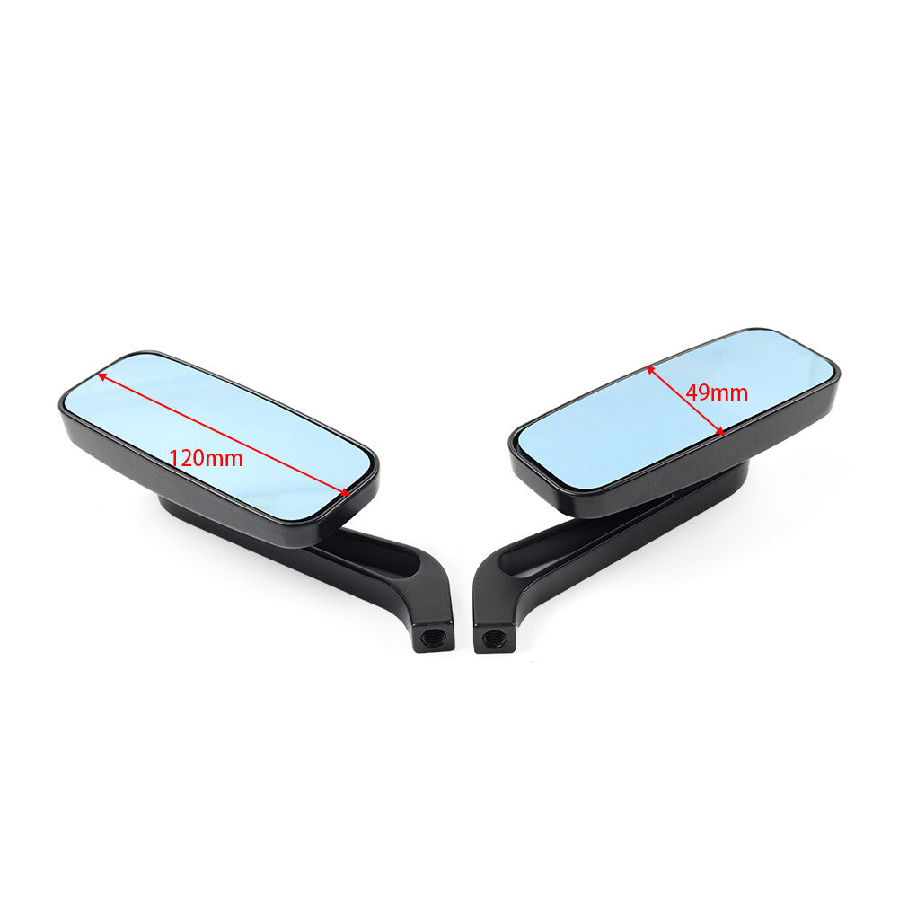 Motorcycle Rectangle Rearview Side Mirrors fit for Honda Rebel 250 CMX250 300