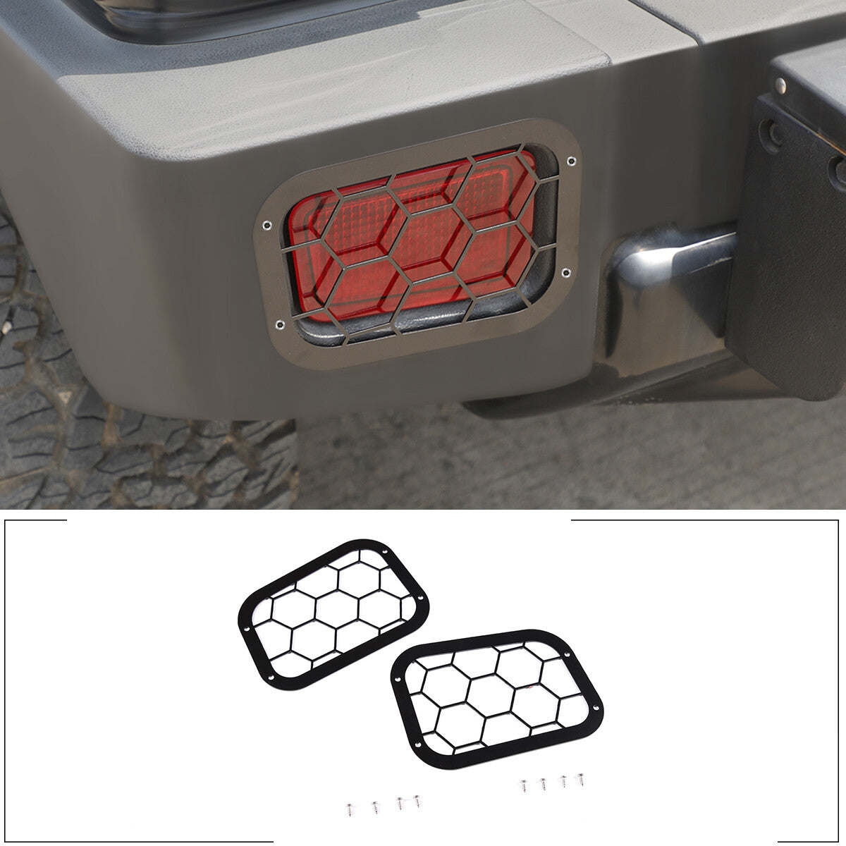 Carbon fiber ABS gas door cover exterior suitable for Toyota Tacoma 2011-2015