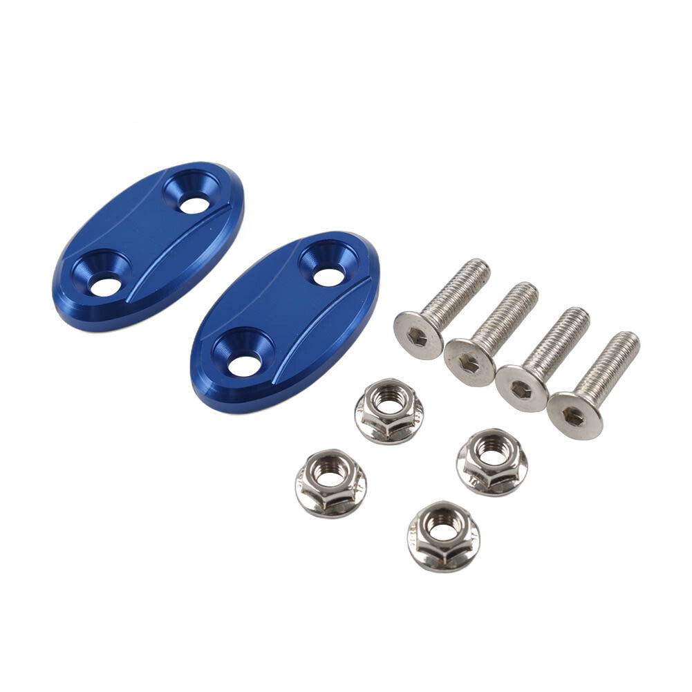 Rearview Mirror Block Off Base Plates Cover for BMW S1000RR 09-19 R1 07-14