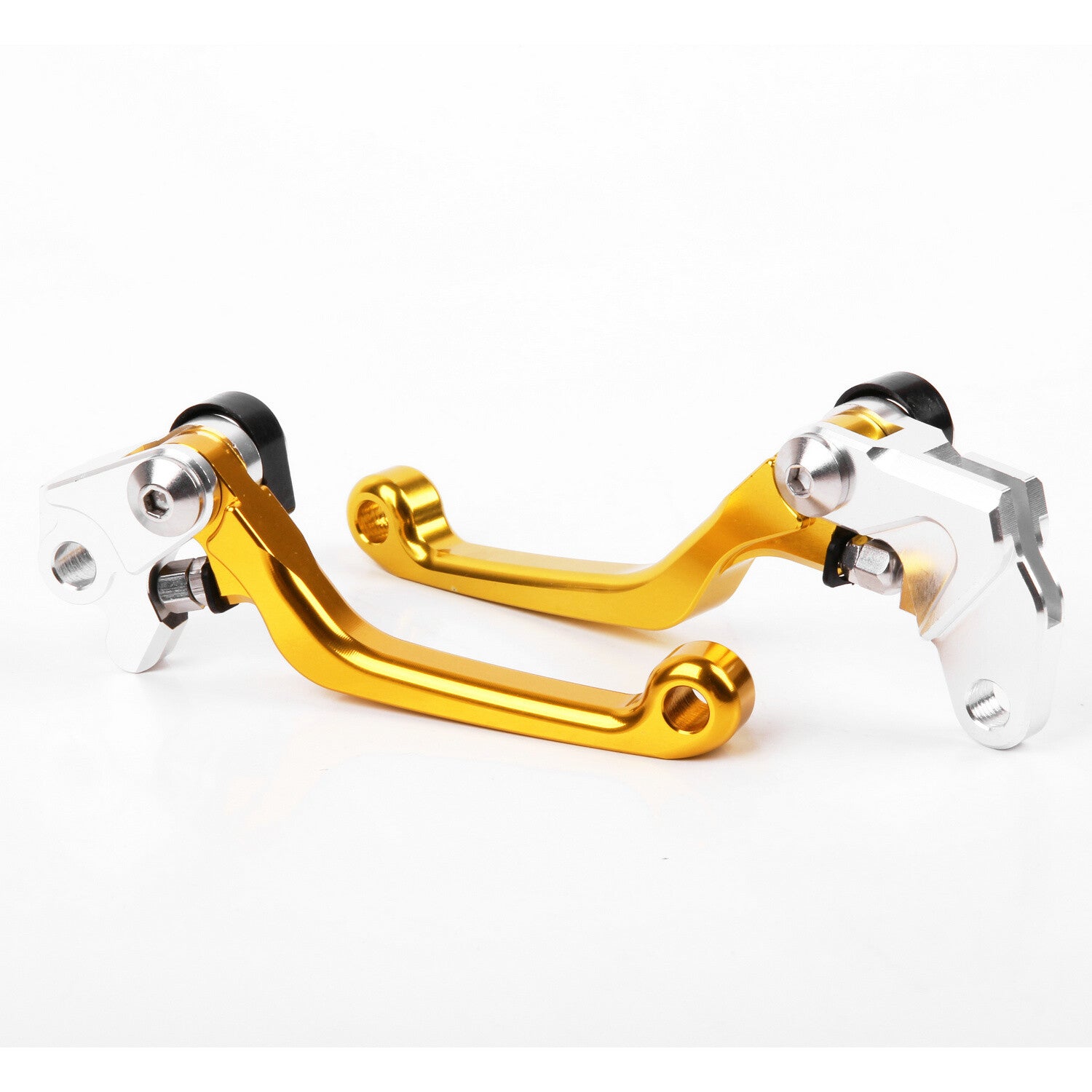 for Suzuki RM125 RM250 1996-2003 Clutch Brake Levers CNC Pivot Gold US 02 01 00