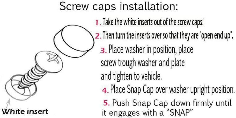 Bonnet rear trunk boot in hot pink for Chevrolet - Car license plate frame cap