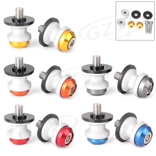 1PC 10mm CNC Swingarm Sliders Spools fit for kawasaki Z750 Z750 Z1000 Newly