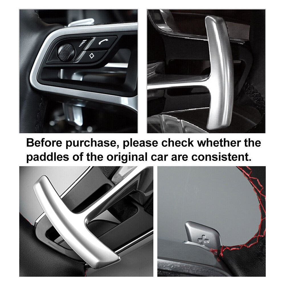 Fit for Porsche for Panamera Macan for Cayenne Steering Wheel Shift Paddle Shifter Extension