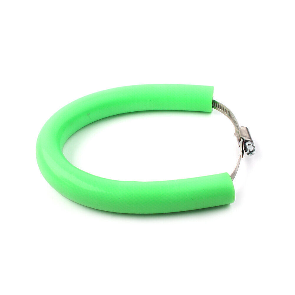 Motorcycle Exhaust Pipe Heat Shield Crash Protector Cover Guard Green Universal