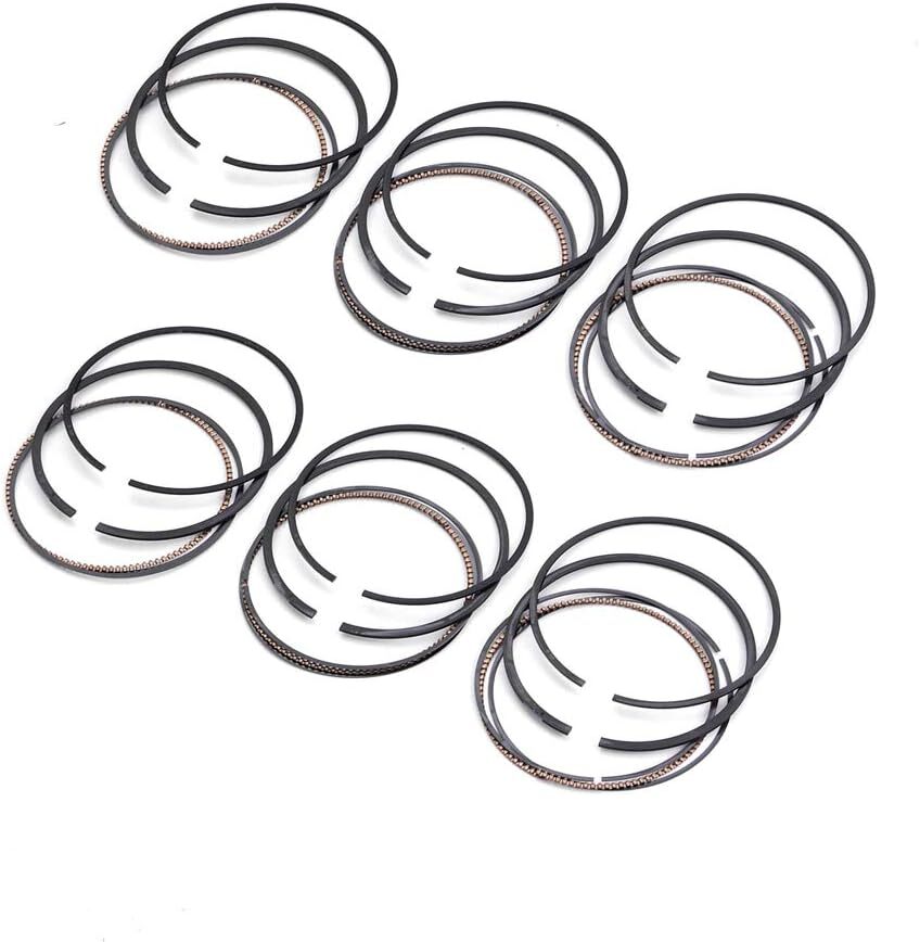 6x OE Piston Rings Set New Version for VW for Passat CC Touareg for Cayenne 3.6L VR6
