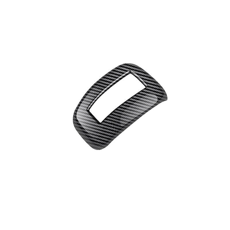 1x ABS Carbon Fiber Pattern Button Trim for Mitsubishi Outlander 2022+