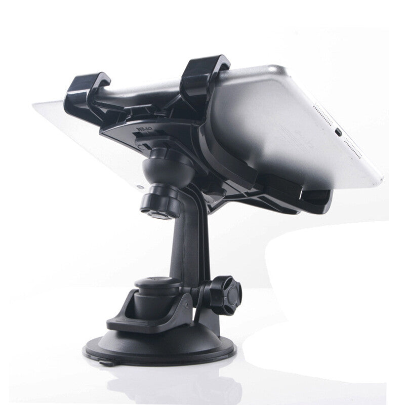 Black car windshield mount, suction cup mount, cradle type, suitable for 7-10 tablets