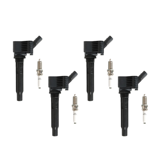 4x Ignition Coils  Iridium Spark Plug for 2015-2020 for Audi A3 A6 TT Quattro UF765