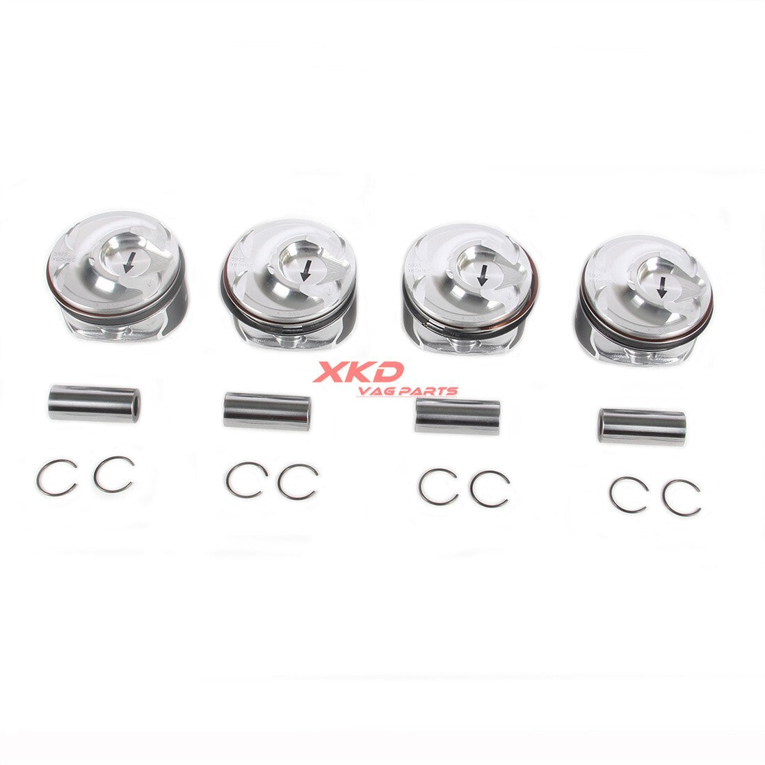 2.0T Piston and Ring Set + 0.5mm Fits for Buick for Chevrolet for Saab 89018108